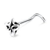 Striking Design Curved Nose Stud NSKB-1026